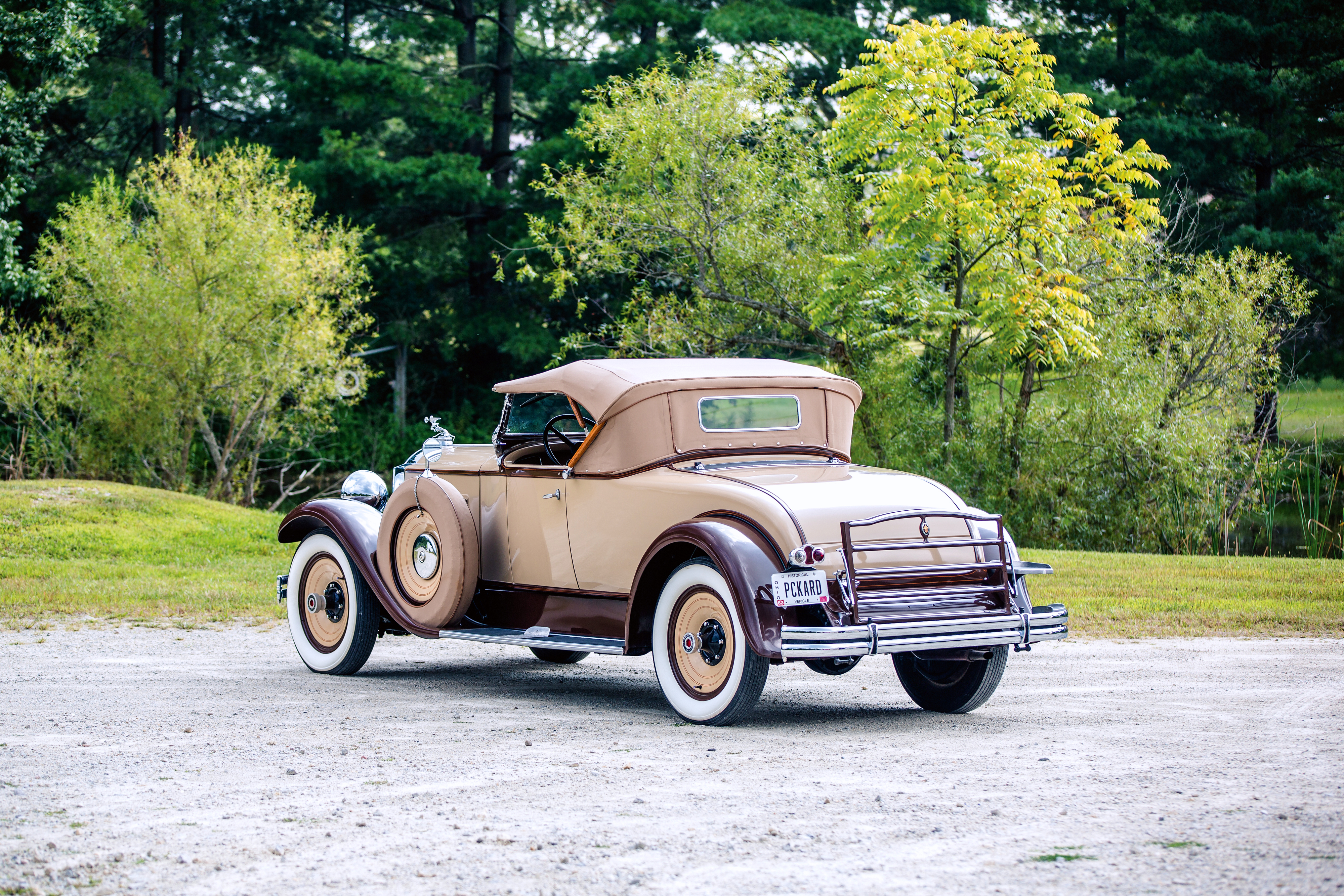 Download mobile wallpaper Vintage Car, Vehicles, Packard, 1930 Packard Standard Eight Roadster, Packard Standard Eight Roadster for free.