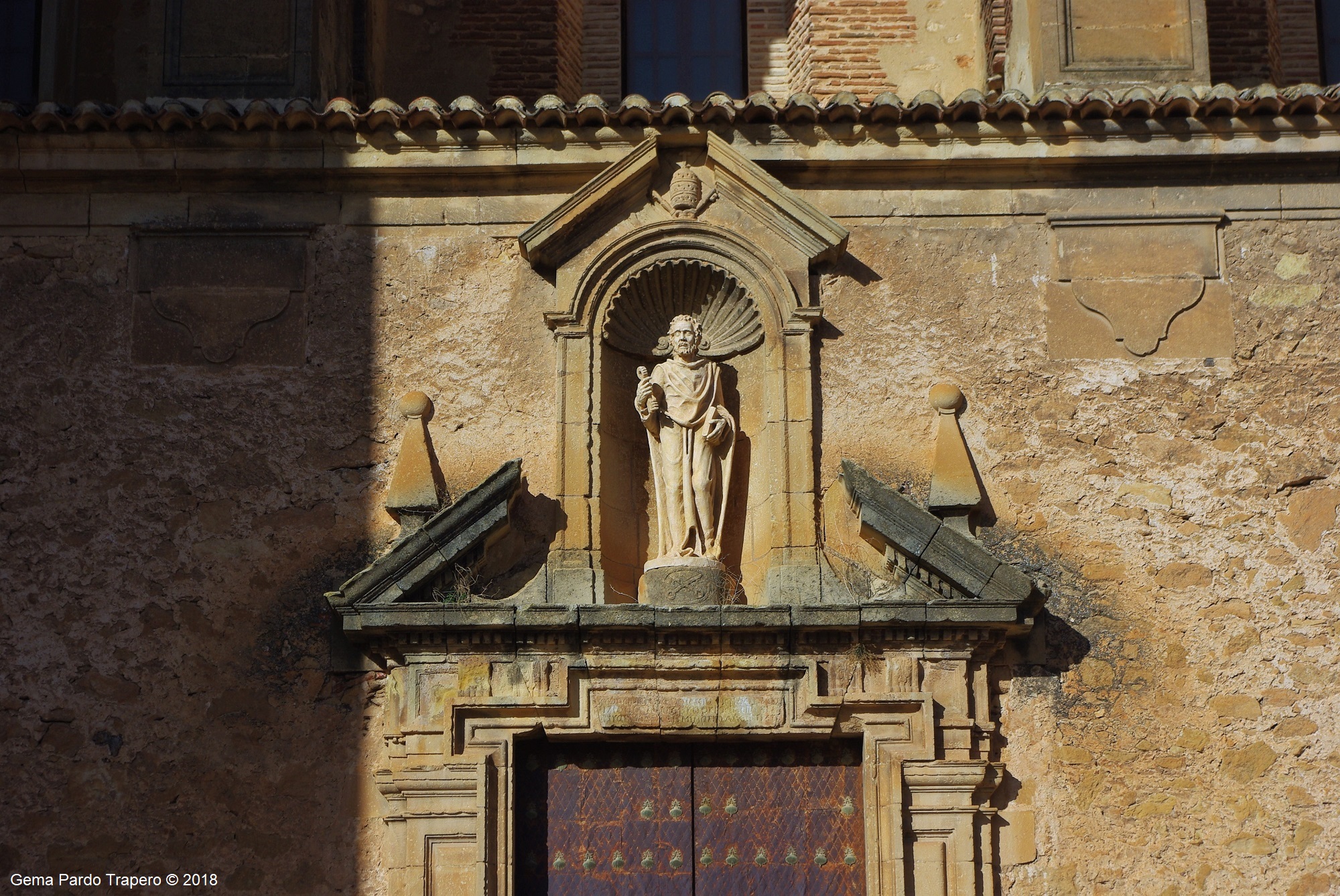 Handy-Wallpaper Architektur, Statue, Skulptur, Kirche, Spanien, Religiös, Albacete kostenlos herunterladen.