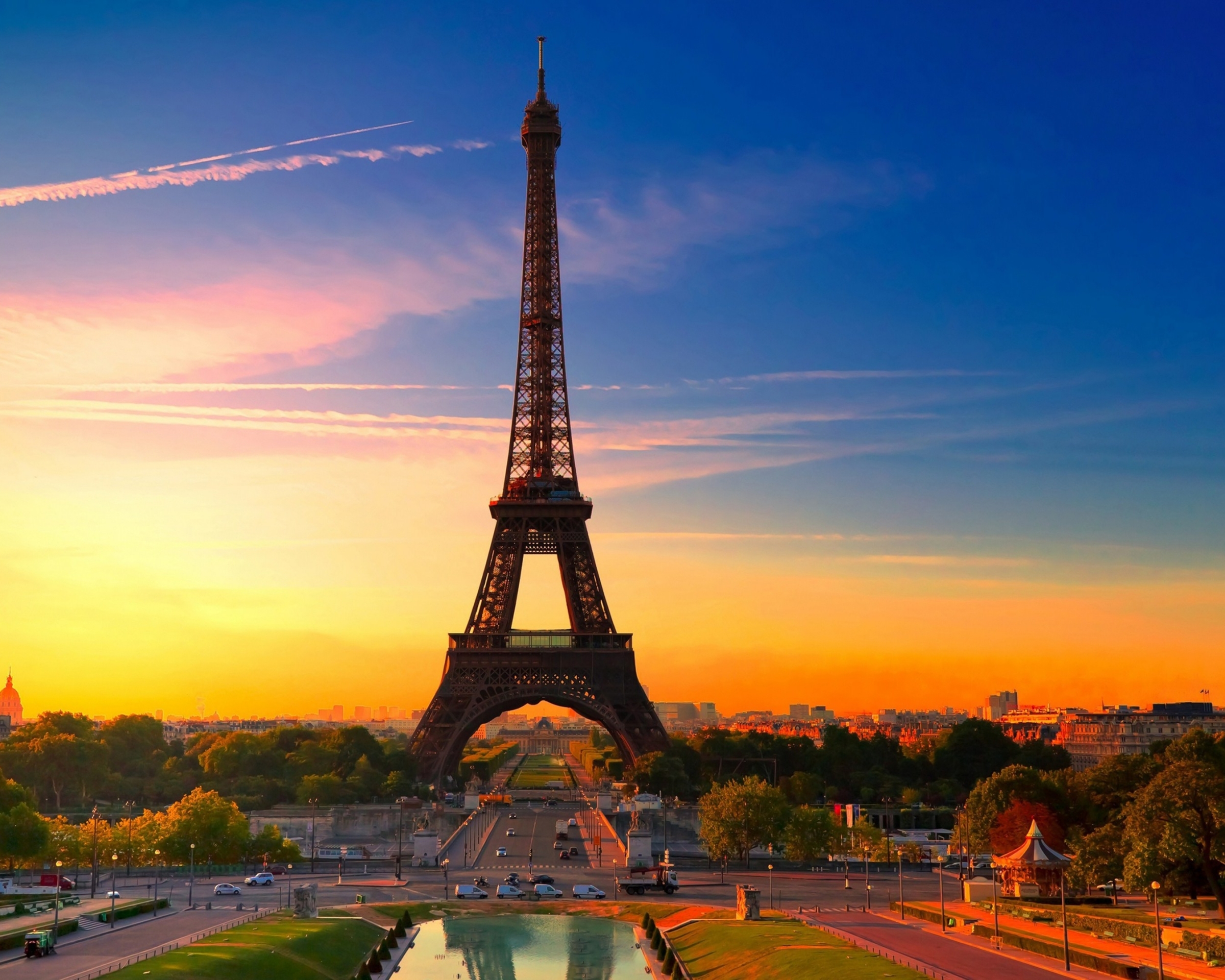 Descarga gratuita de fondo de pantalla para móvil de París, Torre Eiffel, Monumentos, Hecho Por El Hombre.