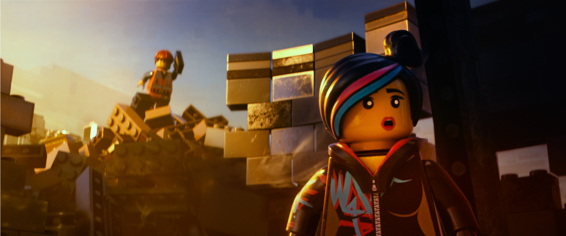 Download mobile wallpaper The Lego Movie, Emmet (The Lego Movie), Wyldstyle (The Lego Movie), Lego, Movie for free.