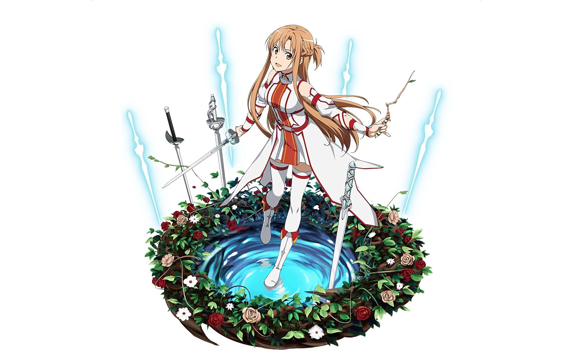 Laden Sie das Animes, Asuna Yuuki, Sword Art Online-Bild kostenlos auf Ihren PC-Desktop herunter