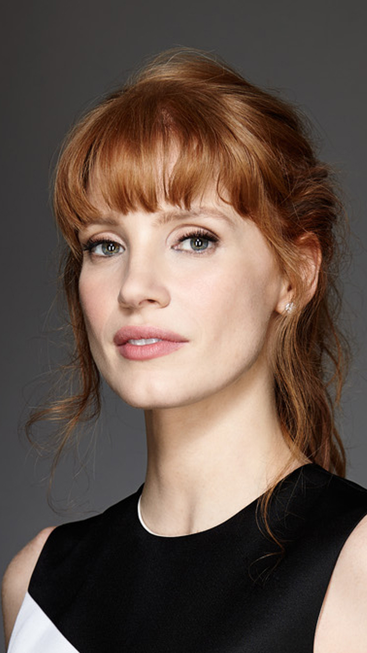 Download mobile wallpaper Redhead, Blue Eyes, American, Celebrity, Actress, Jessica Chastain for free.