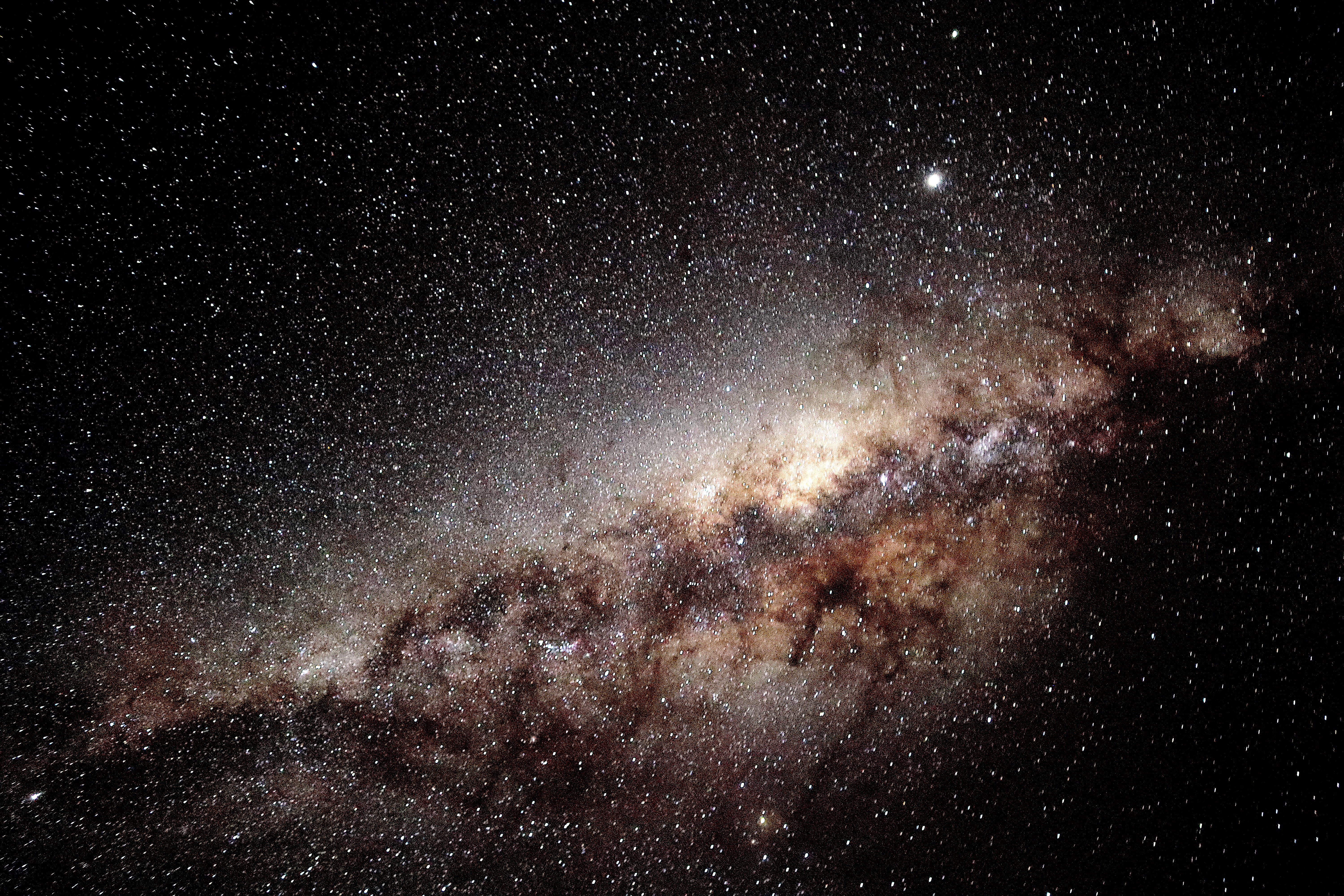 Download mobile wallpaper Stars, Brown, Nebula, Universe for free.