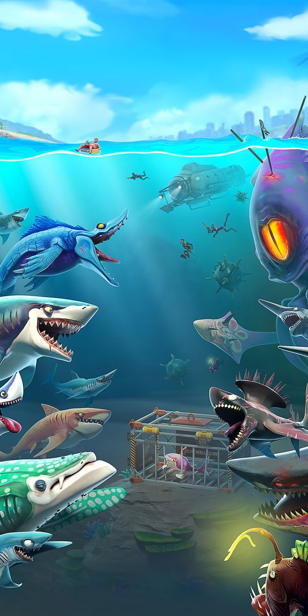 Hungry Shark Phone Wallpapers: Free 4K & HD Downloads | mob.org