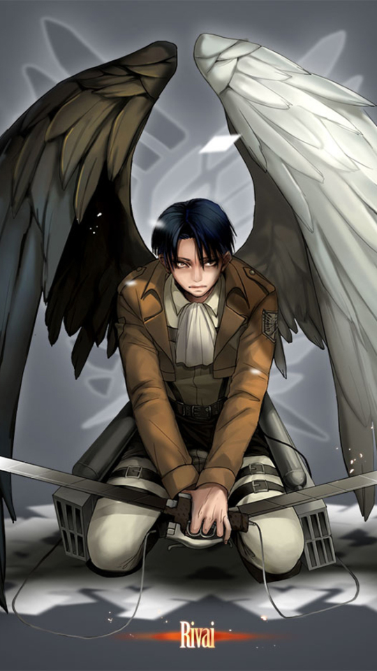 Descarga gratuita de fondo de pantalla para móvil de Animado, Ataque A Los Titanes, Levi Ackerman.