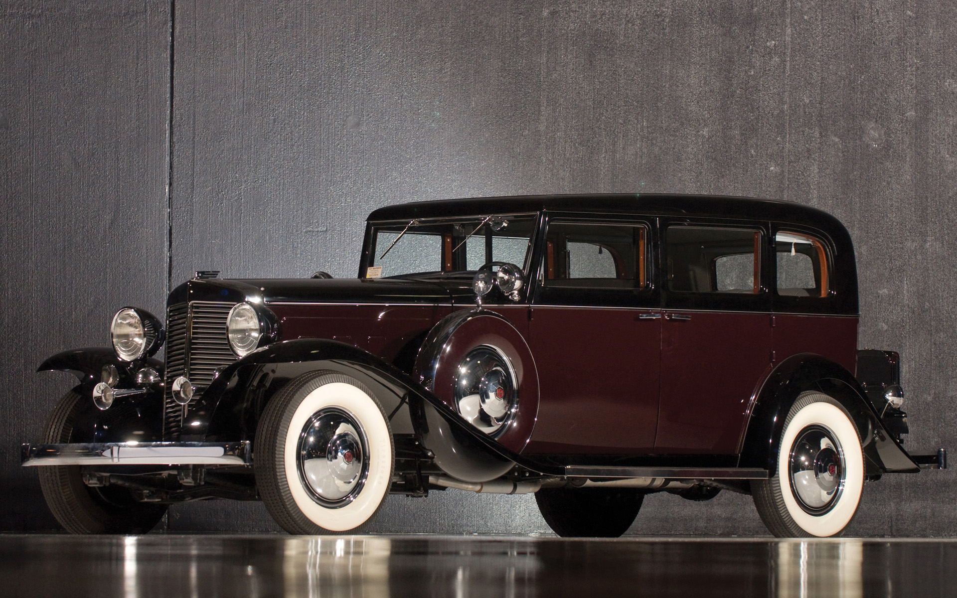 Melhores papéis de parede de 1931 Marmon Sixteen 4 Portas Conversível Sedan Por Lebaron para tela do telefone