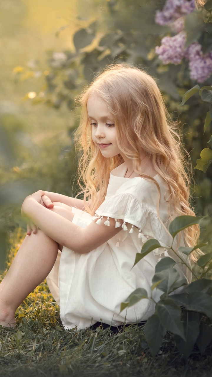 Download mobile wallpaper Child, Blonde, Photography, Little Girl for free.