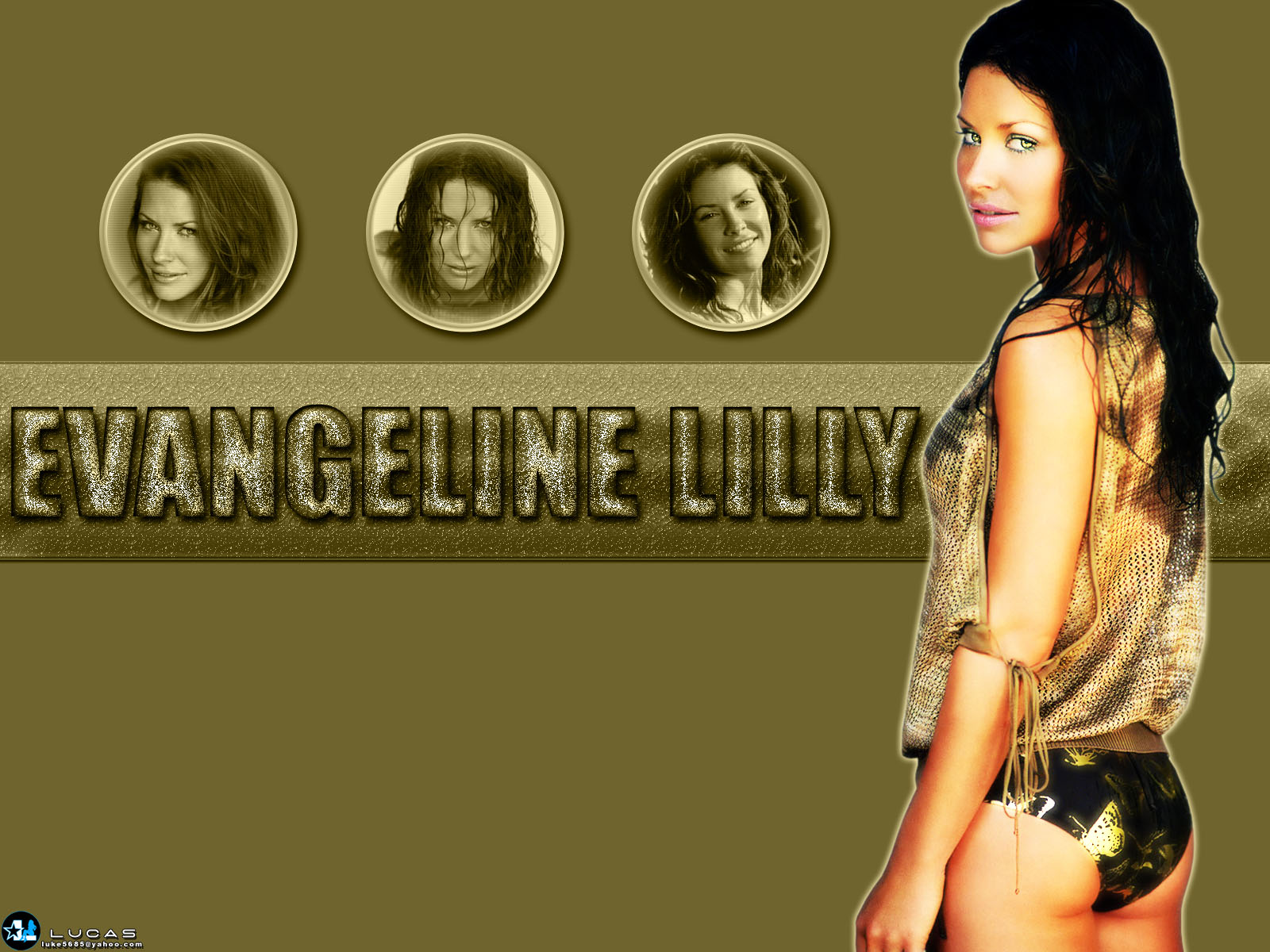 Free download wallpaper Celebrity, Evangeline Lilly on your PC desktop