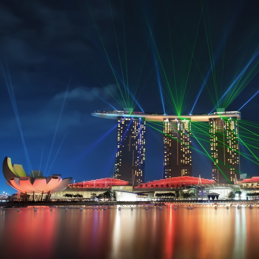 Laden Sie das Menschengemacht, Marina Bay Sands-Bild kostenlos auf Ihren PC-Desktop herunter