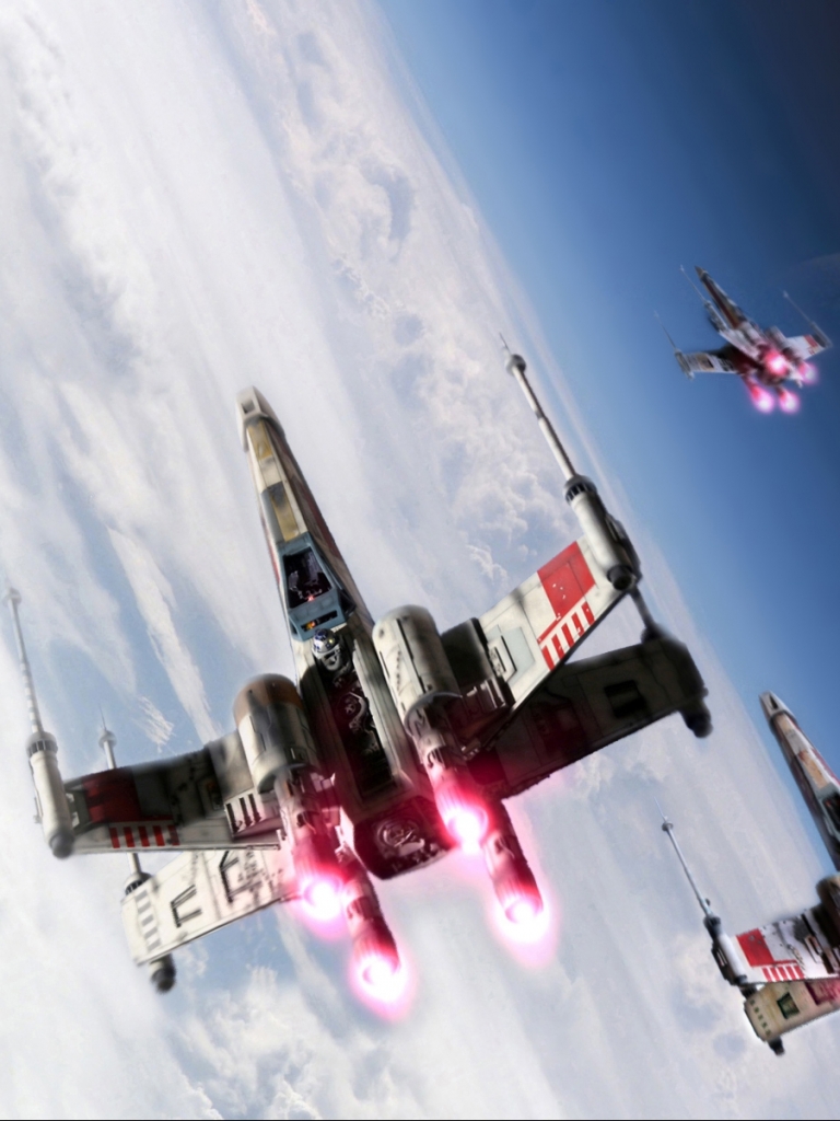 Download mobile wallpaper Star Wars, Sci Fi, X Wing for free.