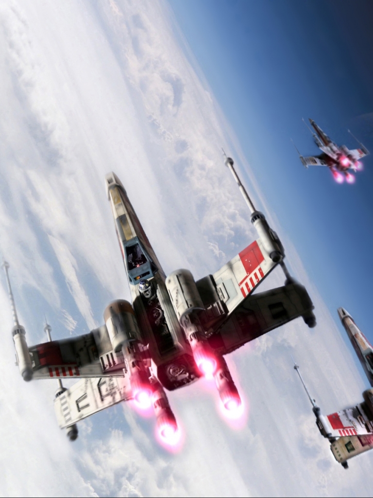 Handy-Wallpaper Science Fiction, Krieg Der Sterne, X Wing kostenlos herunterladen.