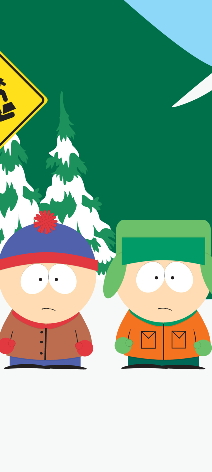 Download mobile wallpaper South Park, Tv Show, Stan Marsh, Kyle Broflovski for free.