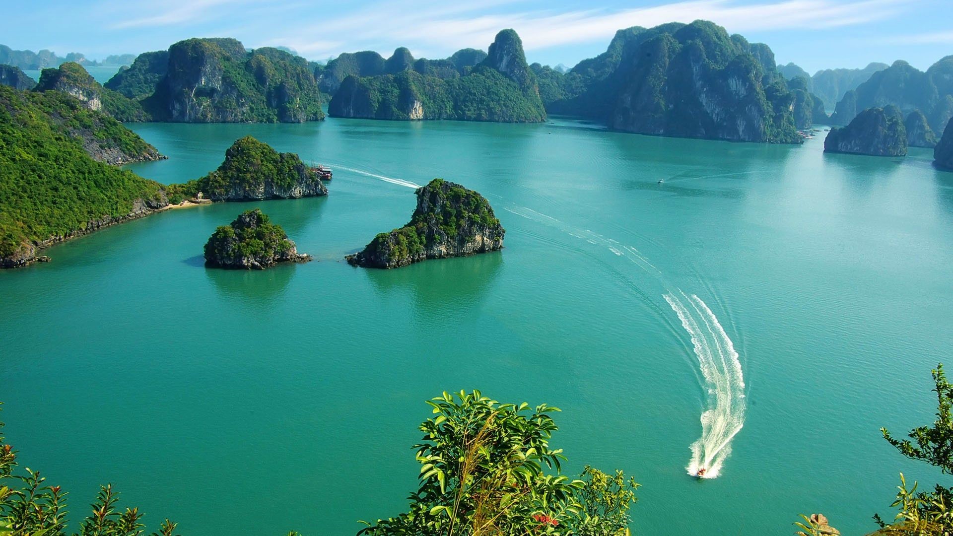 Скачати мобільні шпалери Море, Океан, Фотографія, В'єтнам, Бухта Хо Лонг, Бухта Халонг безкоштовно.