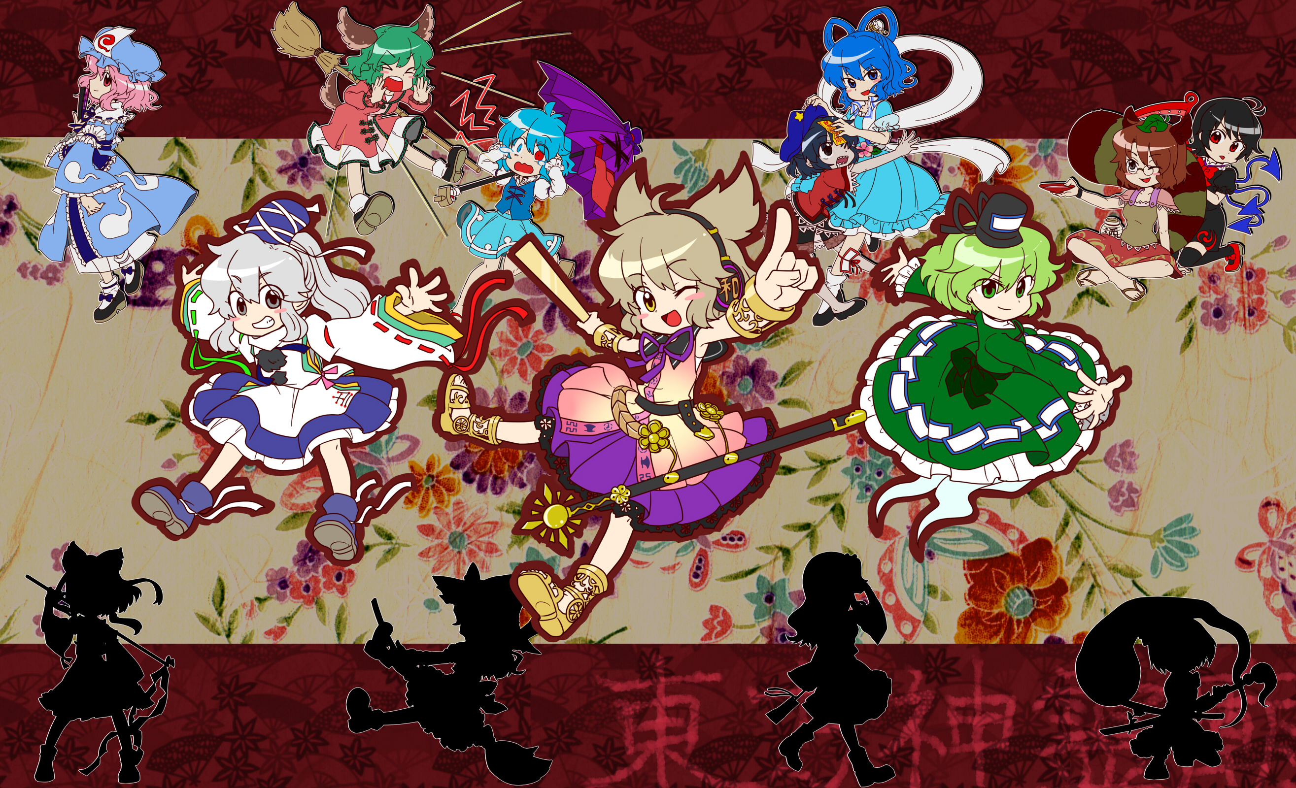 Free download wallpaper Anime, Touhou on your PC desktop