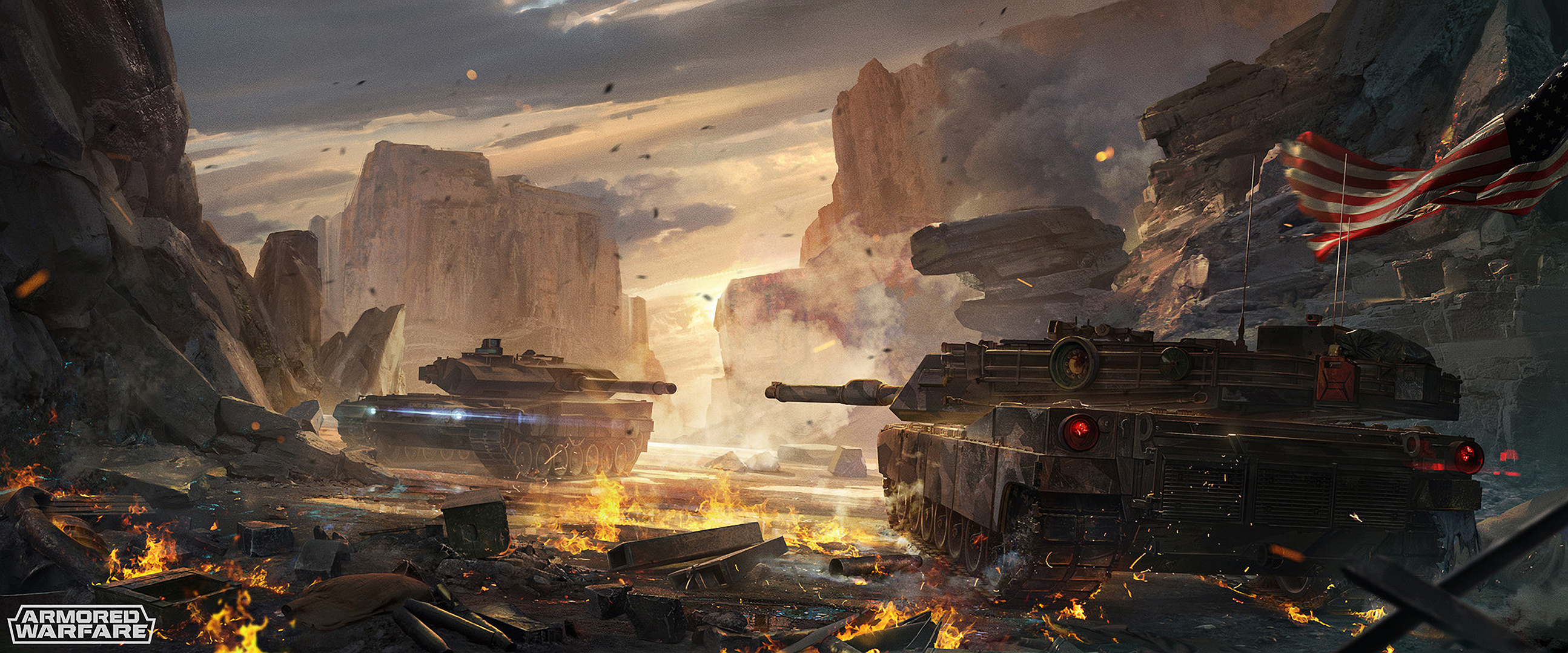 Handy-Wallpaper Computerspiele, Armored Warfare kostenlos herunterladen.