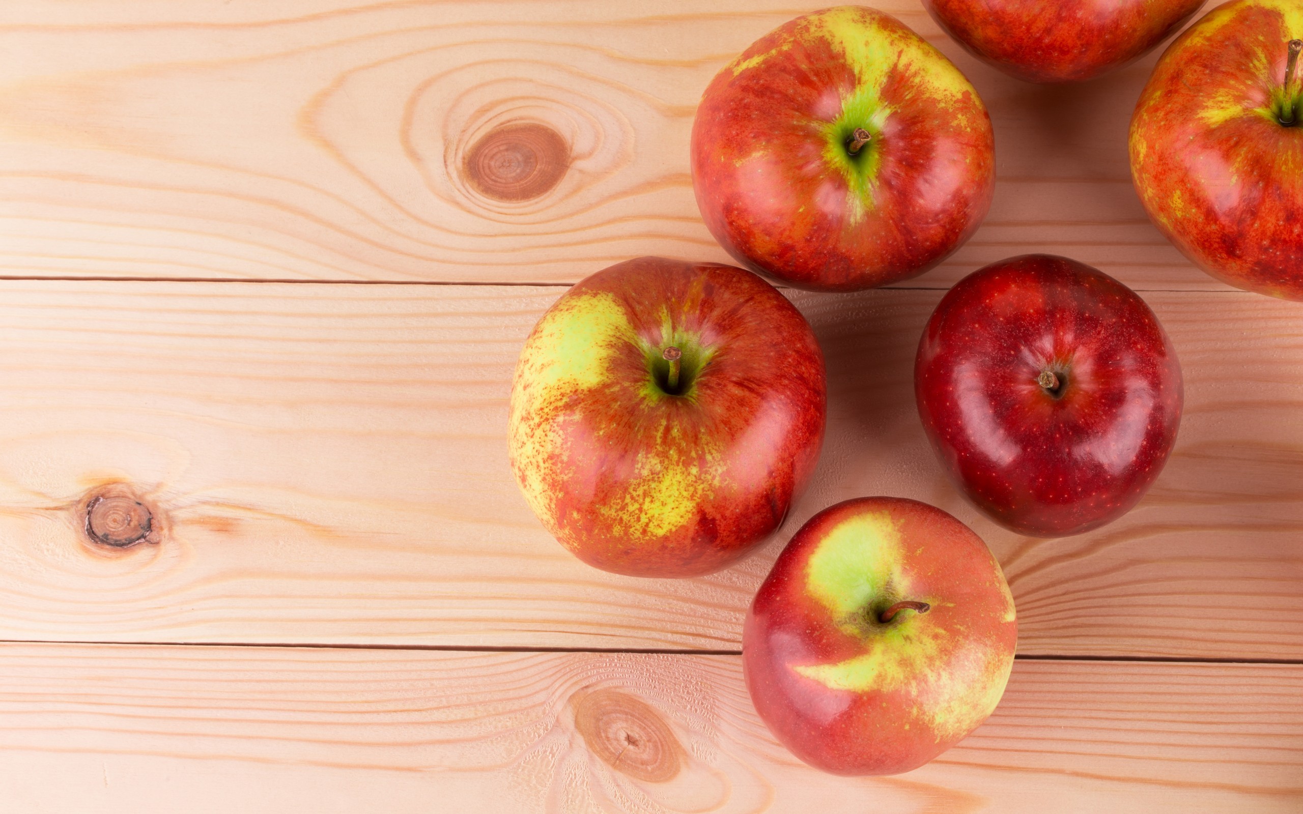 Download mobile wallpaper Fruits, Food, Apple, Wood, Fruit for free.