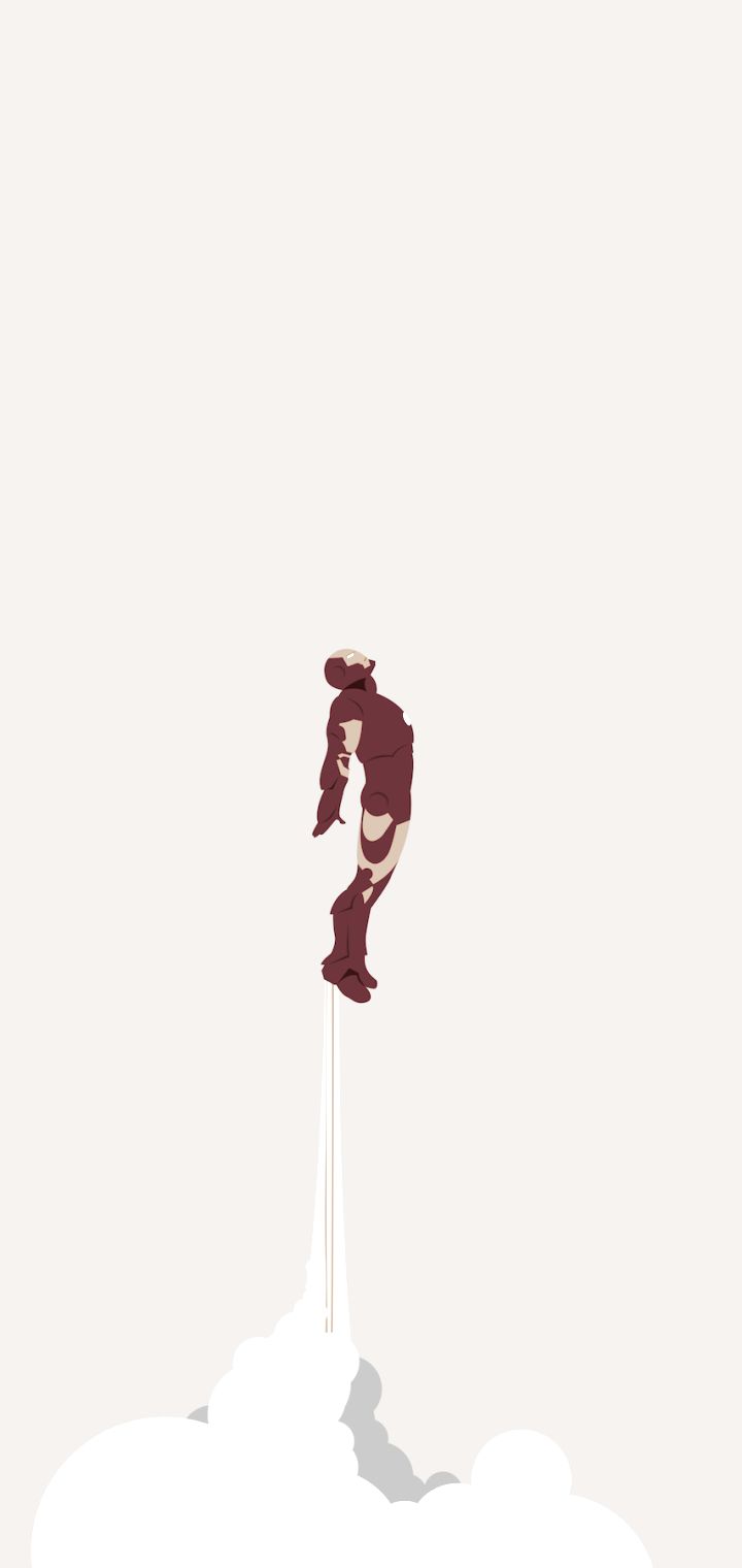 Download mobile wallpaper Iron Man, Comics, Minimalist for free.