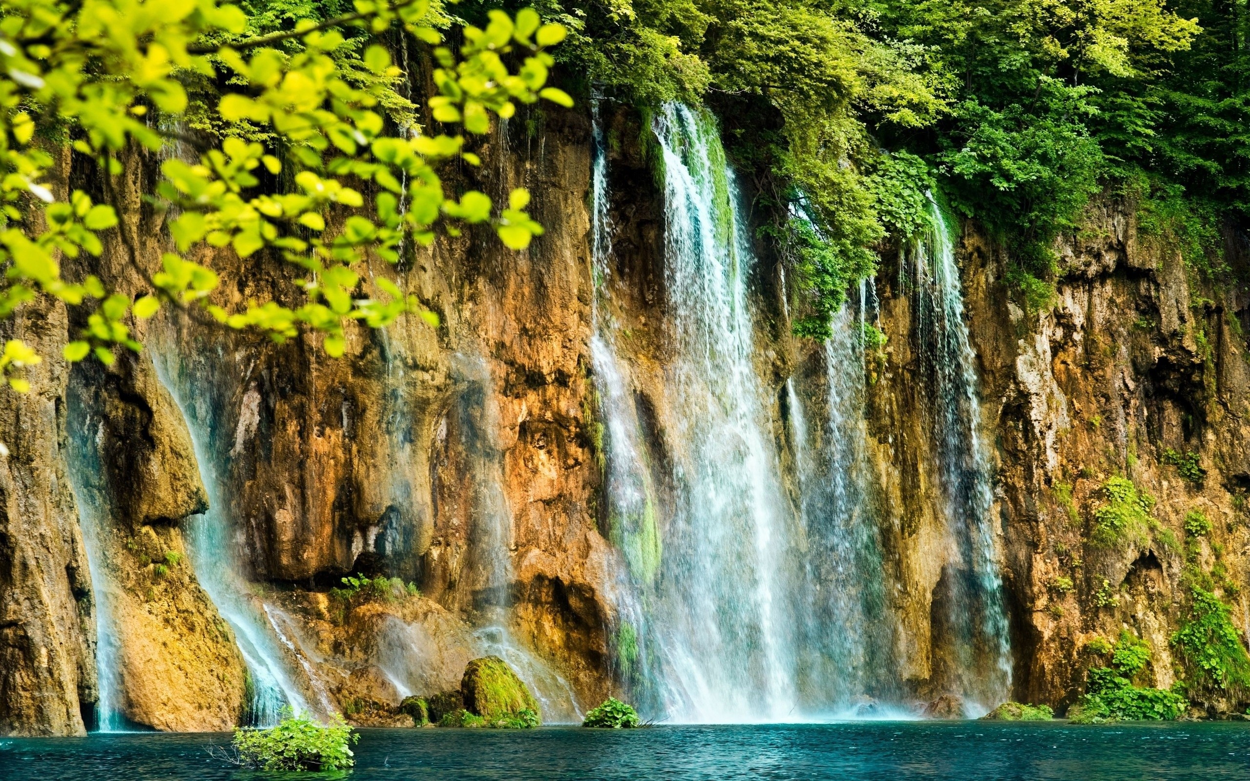 Скачати мобільні шпалери Водоспад, Земля безкоштовно.