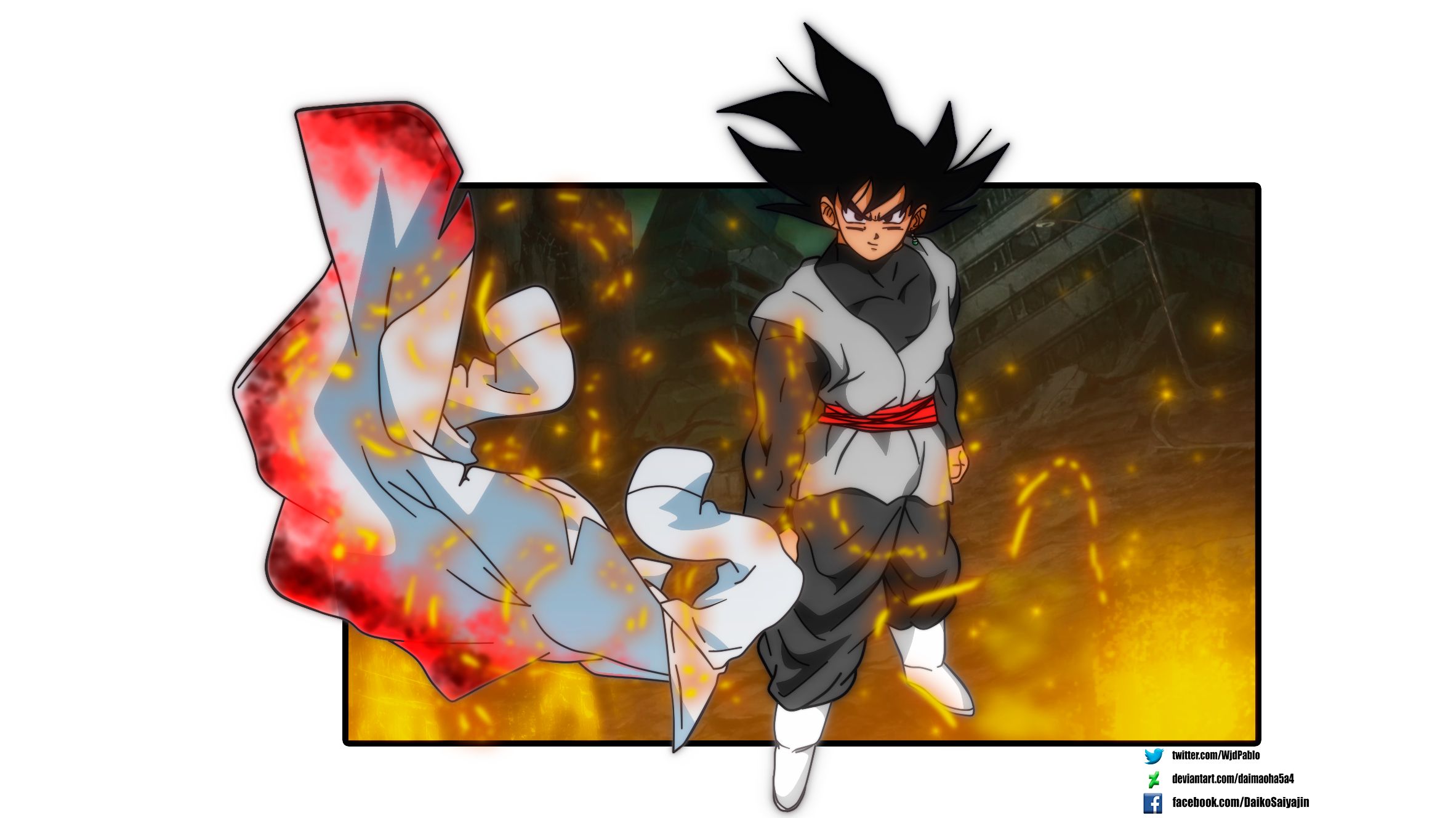 Laden Sie das Animes, Dragon Ball: Doragon Bôru, Dragonball Super, Schwarzer Son Goku, Schwarz (Dragon Ball)-Bild kostenlos auf Ihren PC-Desktop herunter