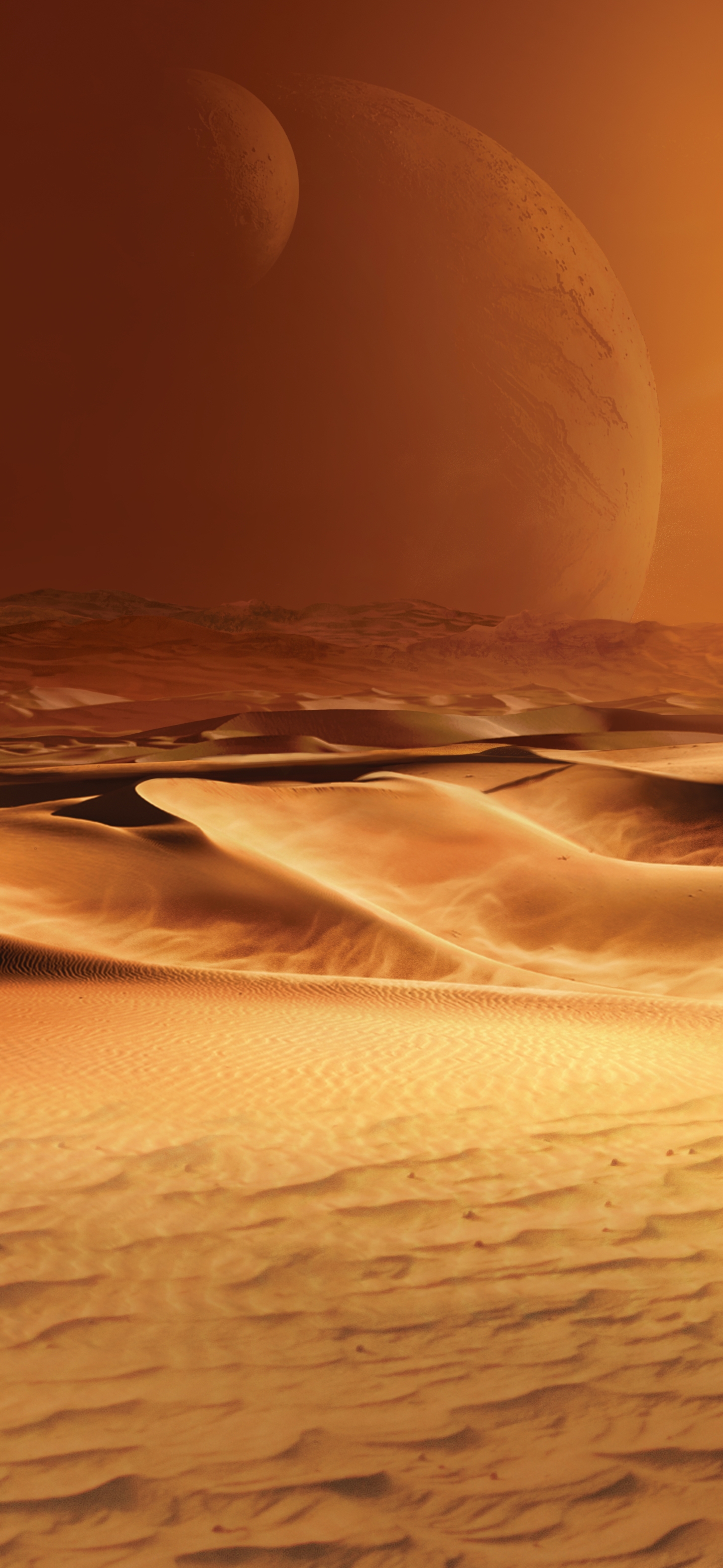 Download mobile wallpaper Desert, Movie, Dune (2021) for free.