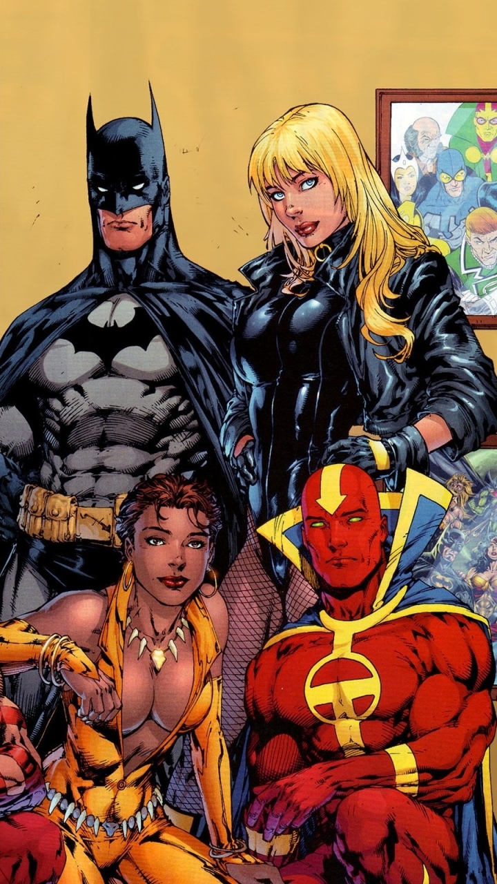 comics, justice league, ted kord, batman, red tornado, mister miracle, black canary, guy gardner, dc comics, vixen (dc comics)