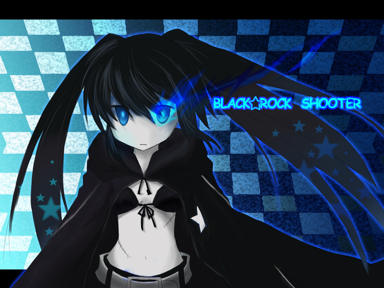 Free download wallpaper Anime, Black Rock Shooter on your PC desktop