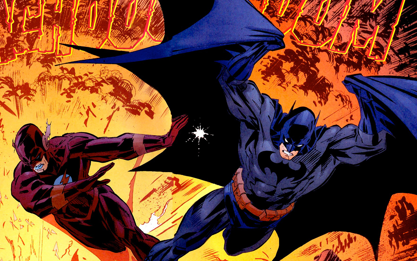 Free download wallpaper Batman, Flash, Comics on your PC desktop