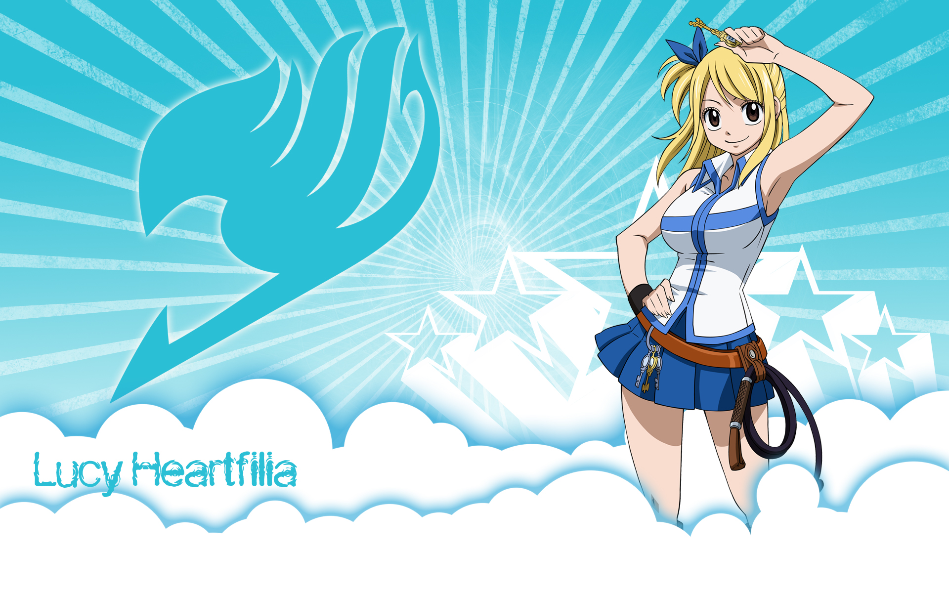 Baixar papel de parede para celular de Anime, Fairy Tail, Lucy Heartfilia gratuito.