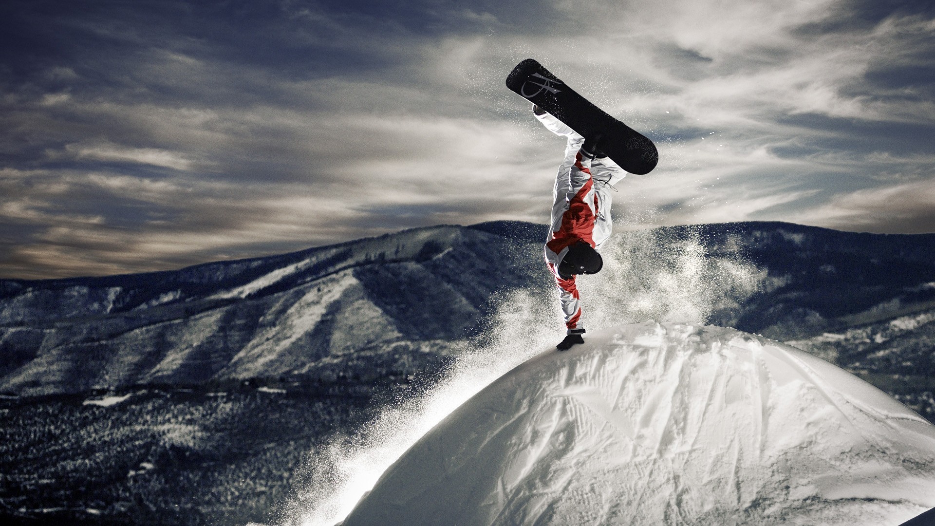 Die besten Snowboarden-Hintergründe für den Telefonbildschirm