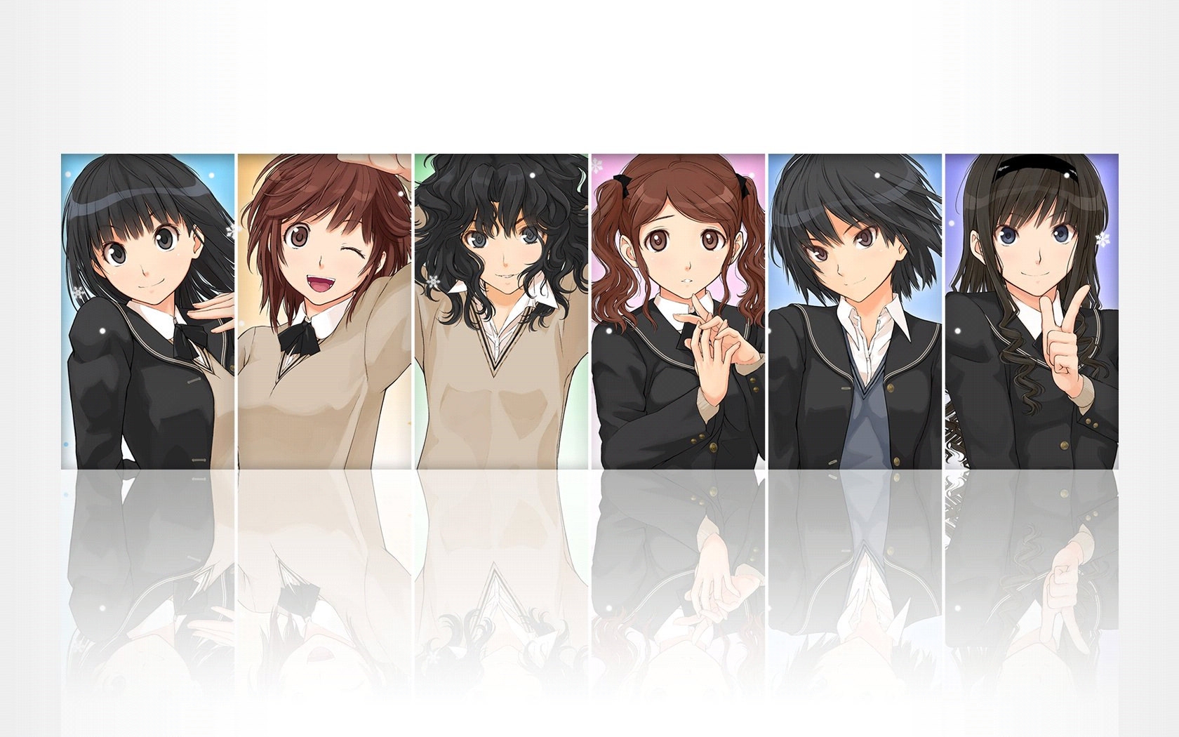 Free download wallpaper Anime, Amagami on your PC desktop