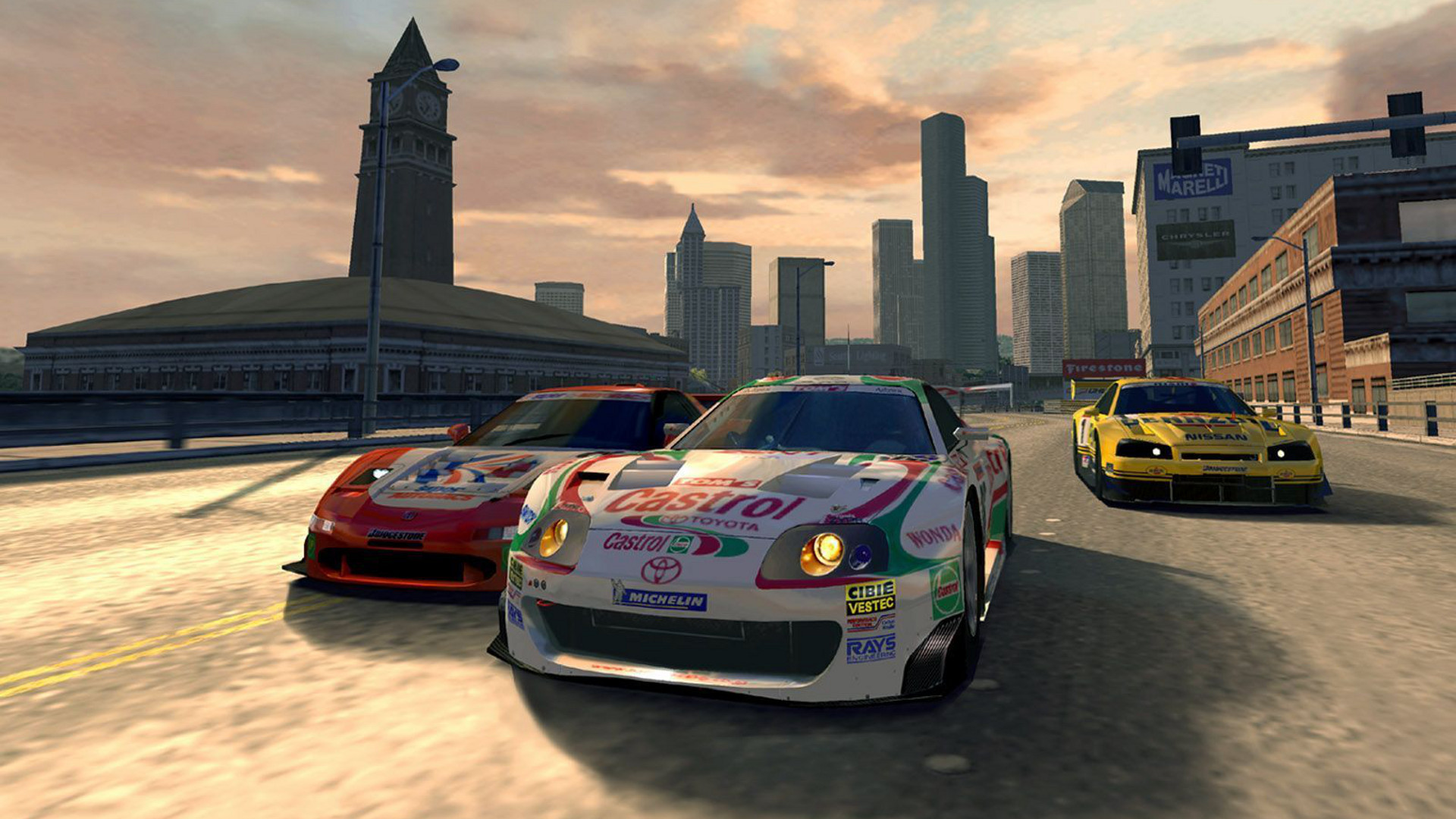 Популярні заставки і фони Gran Turismo 4 на комп'ютер