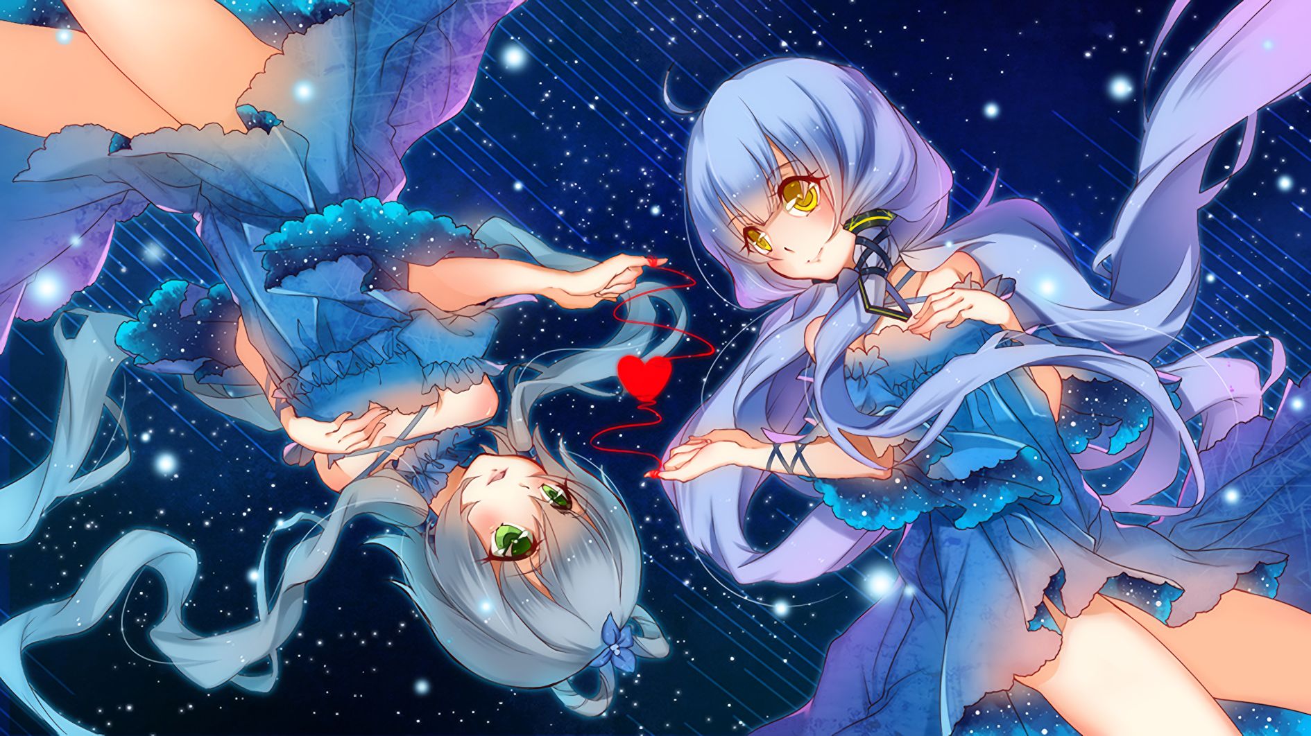 Download mobile wallpaper Anime, Vocaloid, Luo Tianyi, Stardust (Vocaloid) for free.