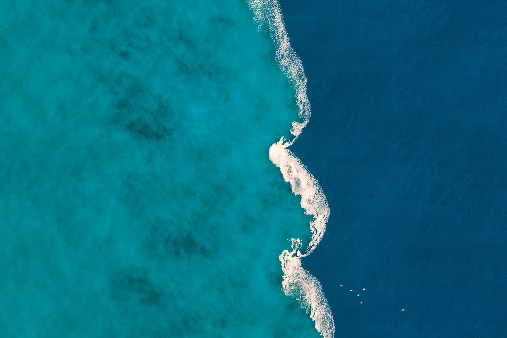Handy-Wallpaper Wasser, Ozean, Antenne, Meer, Erde/natur, Luftbildfotografie kostenlos herunterladen.