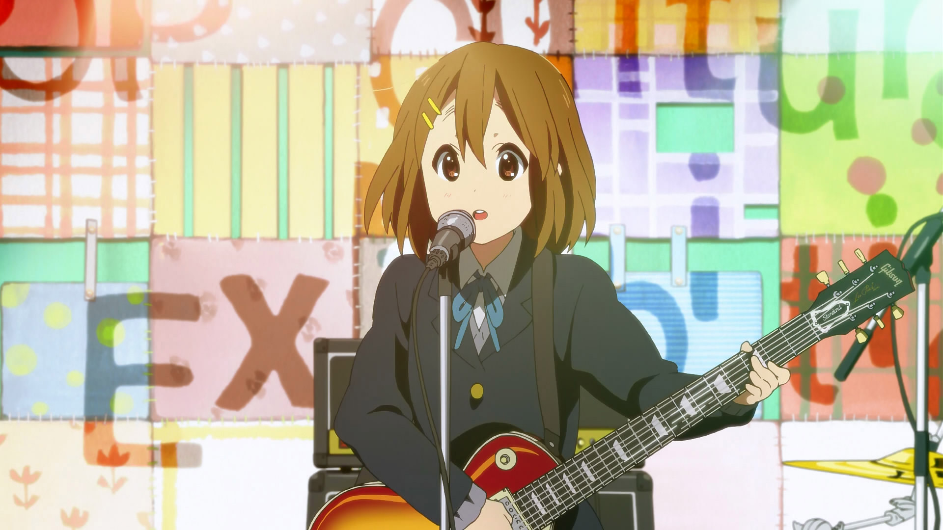 Free download wallpaper Anime, K On!, Yui Hirasawa on your PC desktop