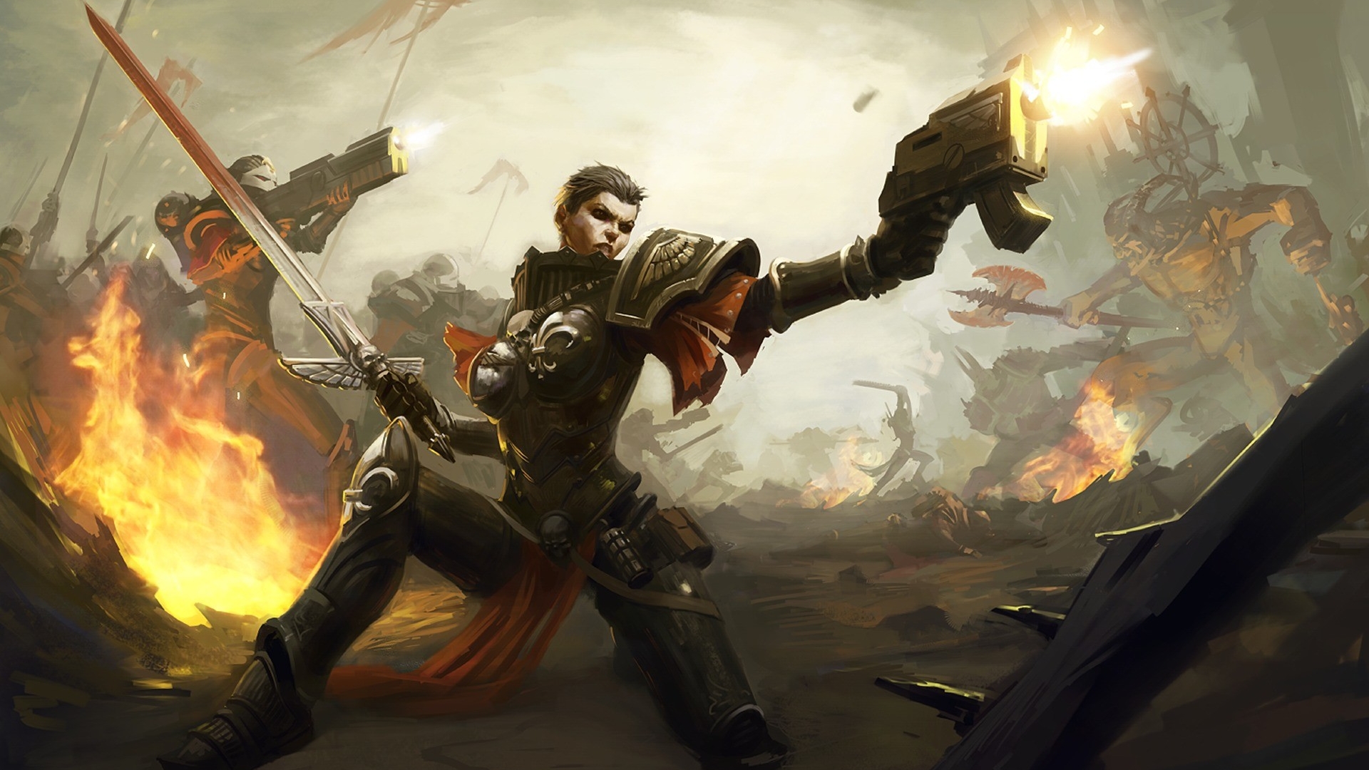 Скачати мобільні шпалери Warhammer 40K, Warhammer, Відеогра безкоштовно.