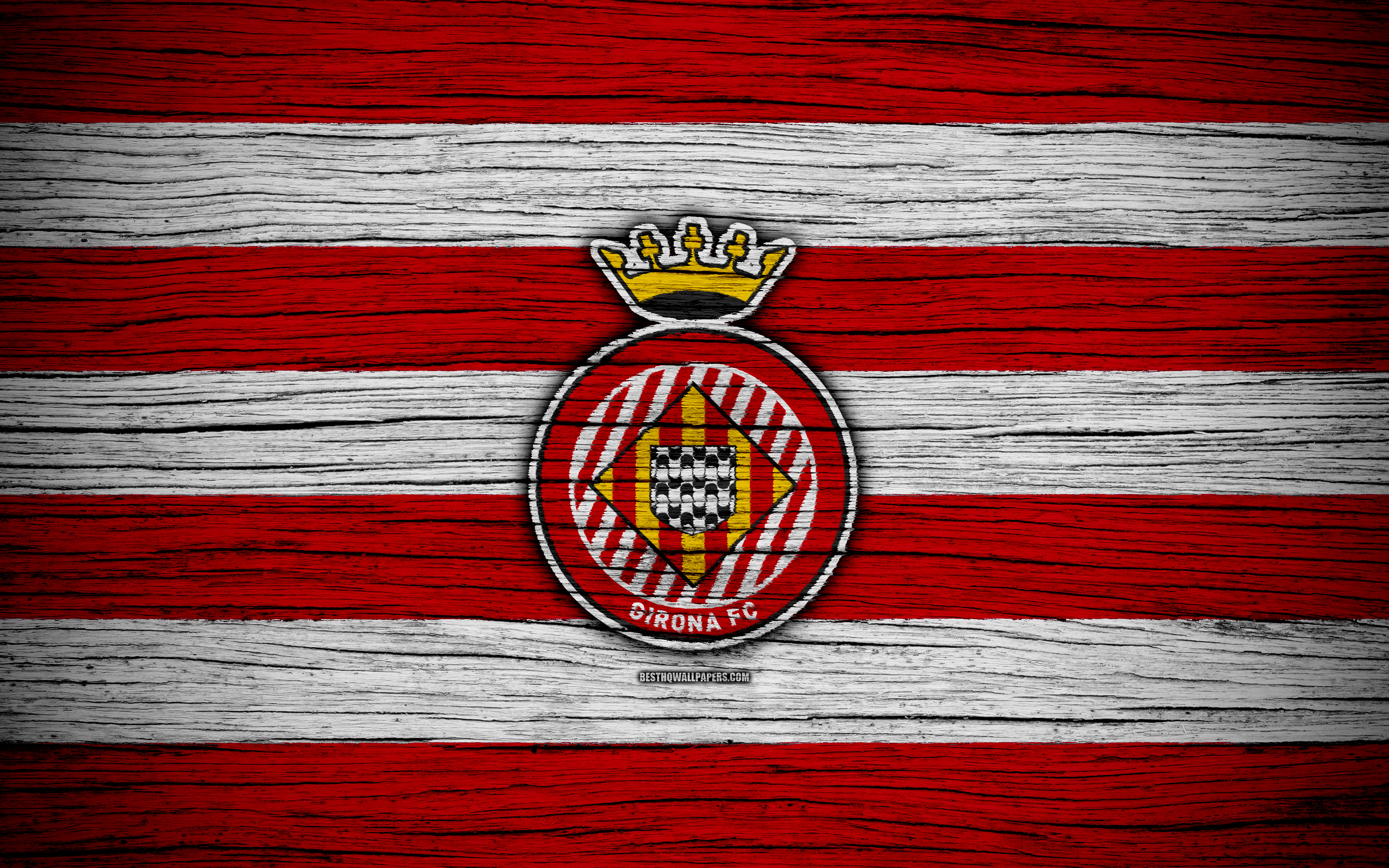 Download mobile wallpaper Sports, Logo, Emblem, Soccer, Girona Fc for free.
