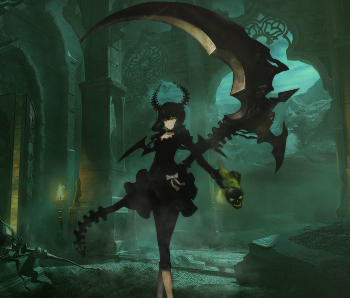 Download mobile wallpaper Anime, Black Rock Shooter, Dead Master (Black Rock Shooter) for free.