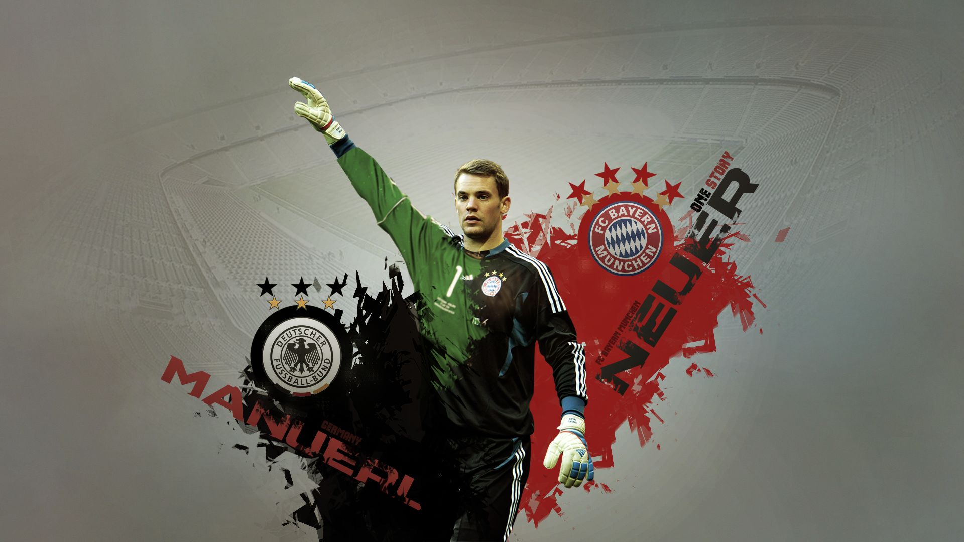 Free download wallpaper Sports, German, Soccer, Fc Bayern Munich, Manuel Neuer on your PC desktop