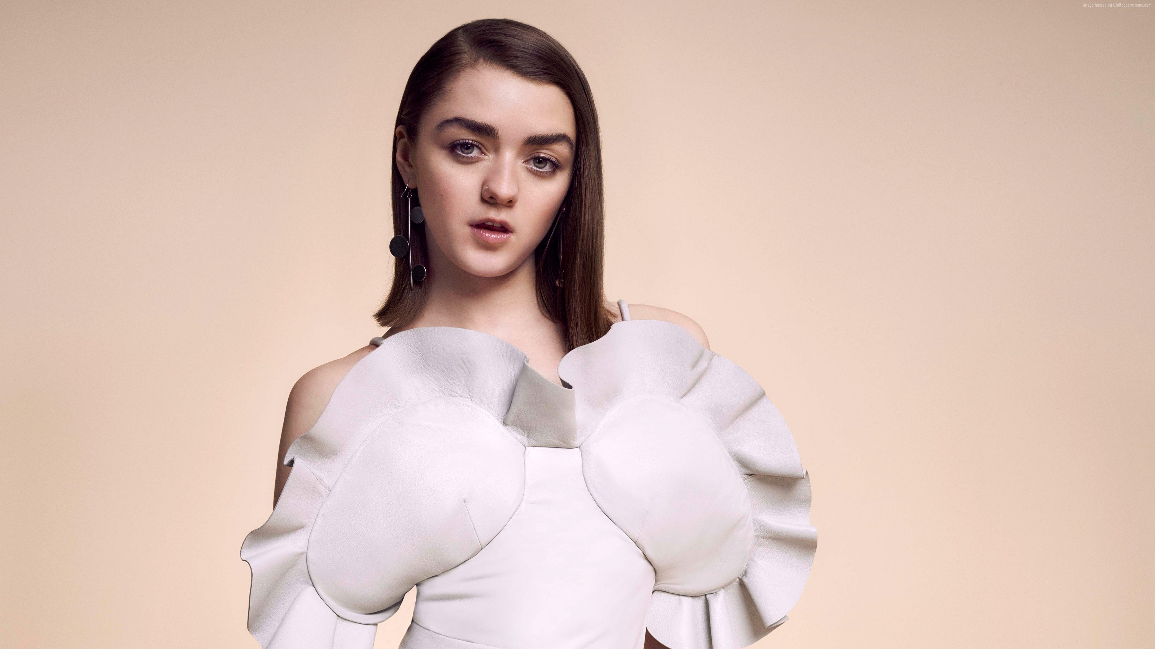 Download mobile wallpaper English, Brunette, Celebrity, Actress, Maisie Williams for free.