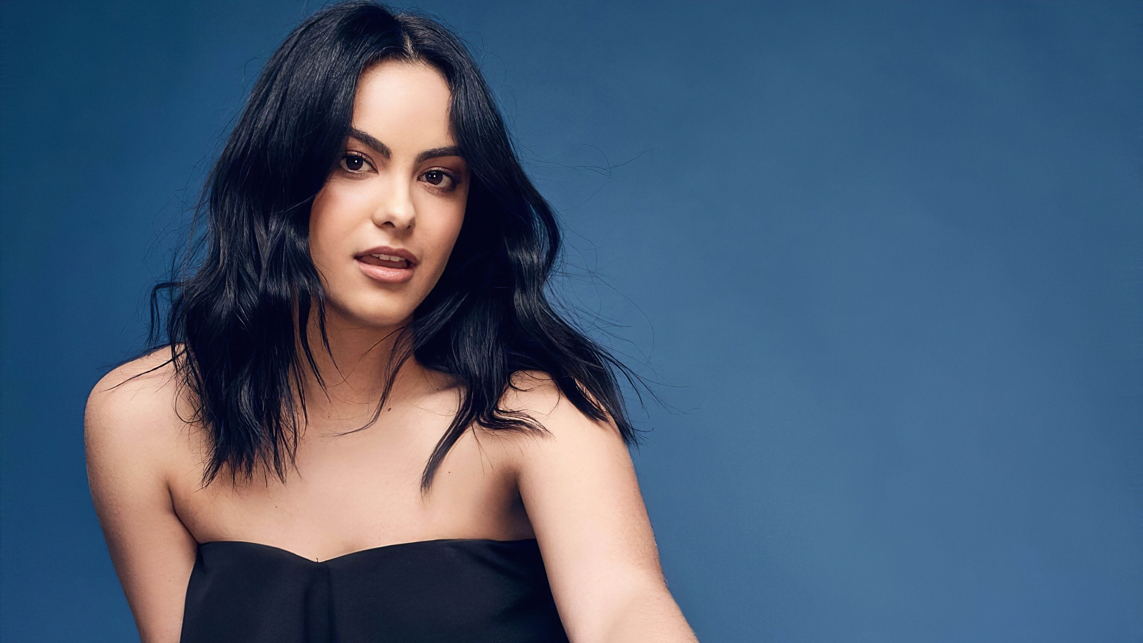 Download mobile wallpaper American, Celebrity, Black Hair, Actress, Camila Mendes for free.