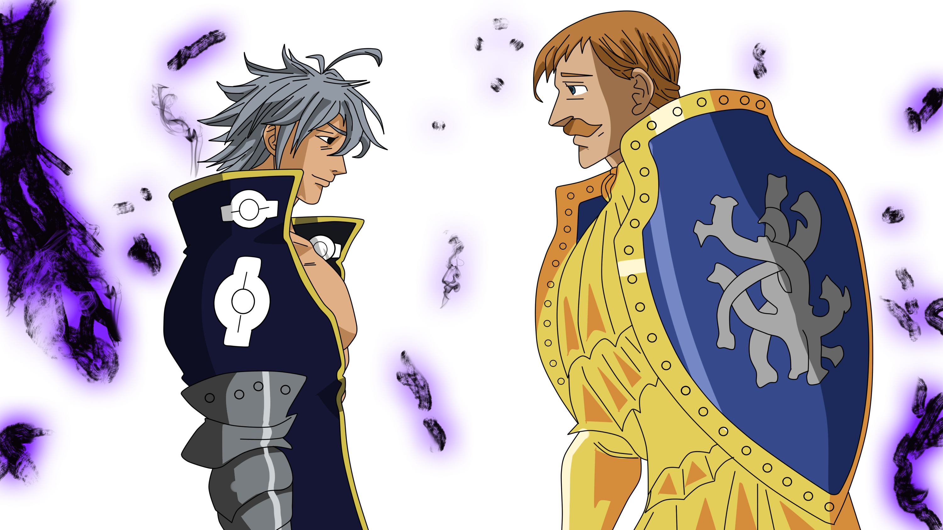 Free download wallpaper Anime, The Seven Deadly Sins, Escanor (The Seven Deadly Sins), Estarossa (The Seven Deadly Sins) on your PC desktop