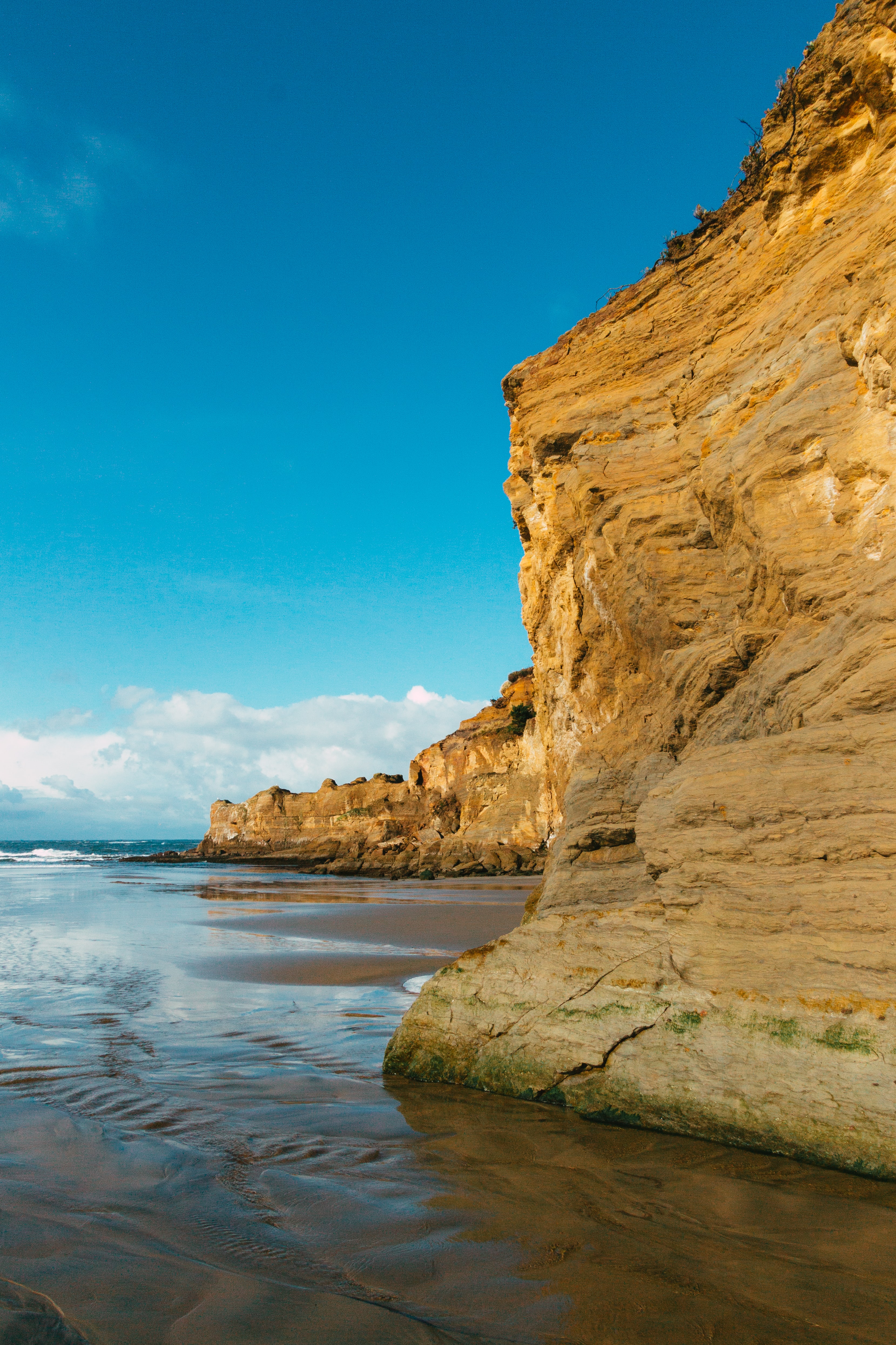 Laden Sie das Sky, Sea, Felsen, Die Steine, Küste, Unterbrechung, Natur, Abgrund-Bild kostenlos auf Ihren PC-Desktop herunter