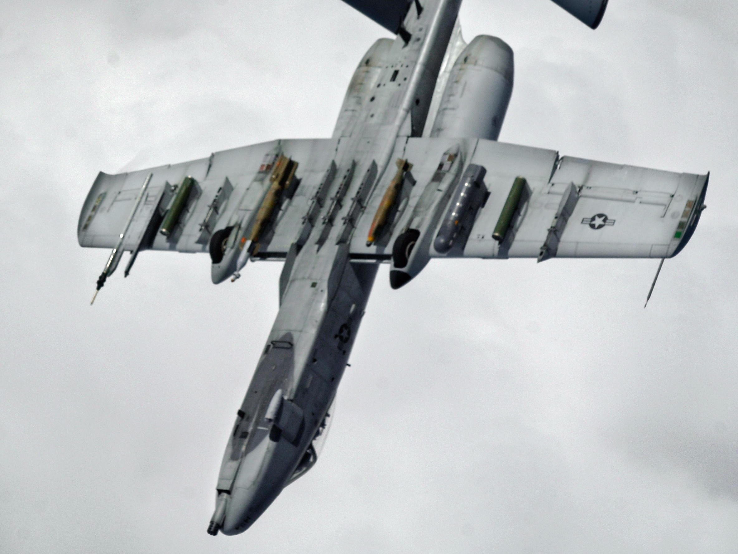 Download mobile wallpaper Fairchild Republic A 10 Thunderbolt Ii, Military, Jet Fighters for free.
