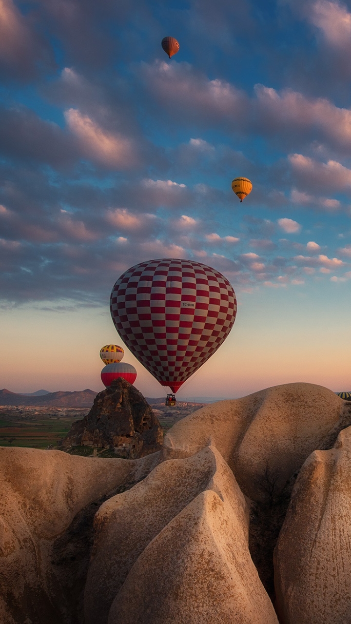 Handy-Wallpaper Fahrzeuge, Heißluftballon kostenlos herunterladen.