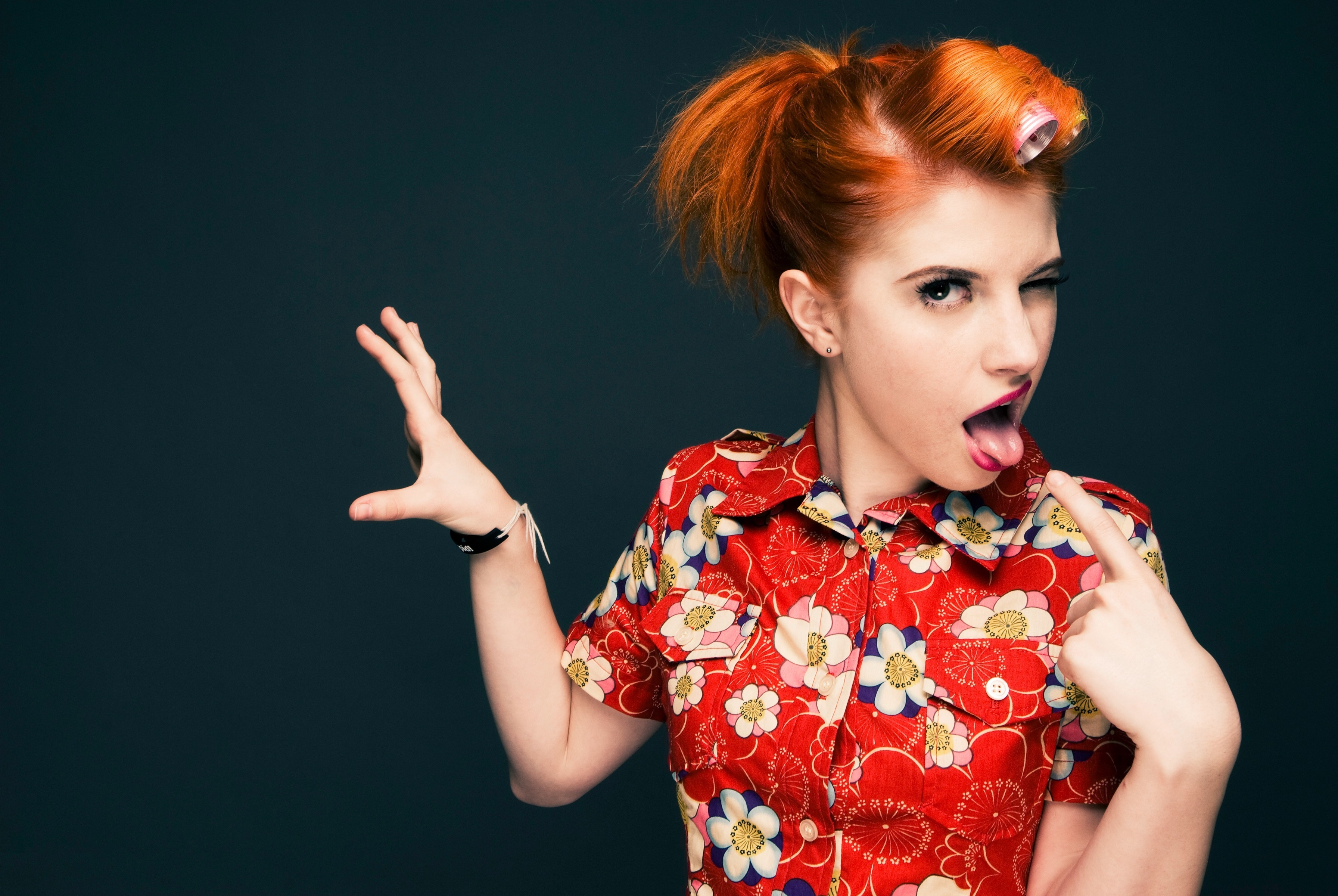 Handy-Wallpaper Musik, Hayley Williams kostenlos herunterladen.