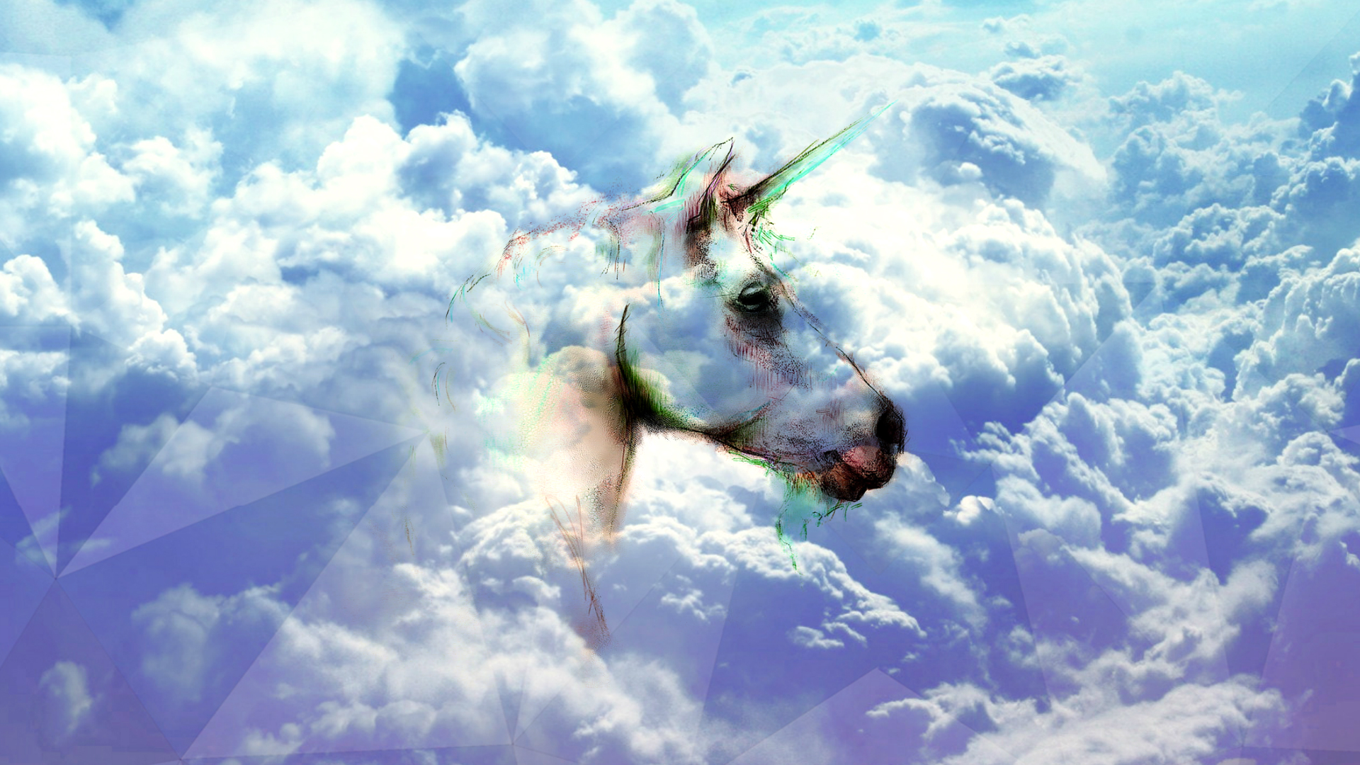 Download mobile wallpaper Fantasy, Sky, Unicorn, Fantasy Animals for free.