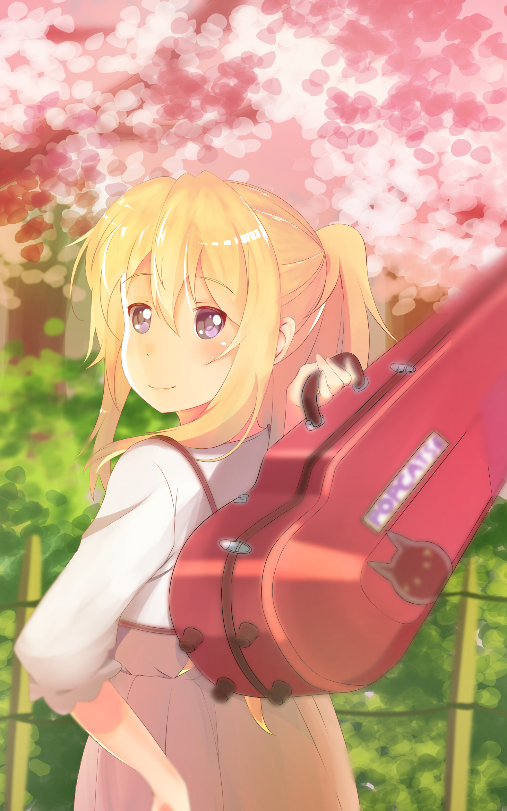 Handy-Wallpaper Animes, Kaori Miyazono, Ihre Lüge Im April kostenlos herunterladen.