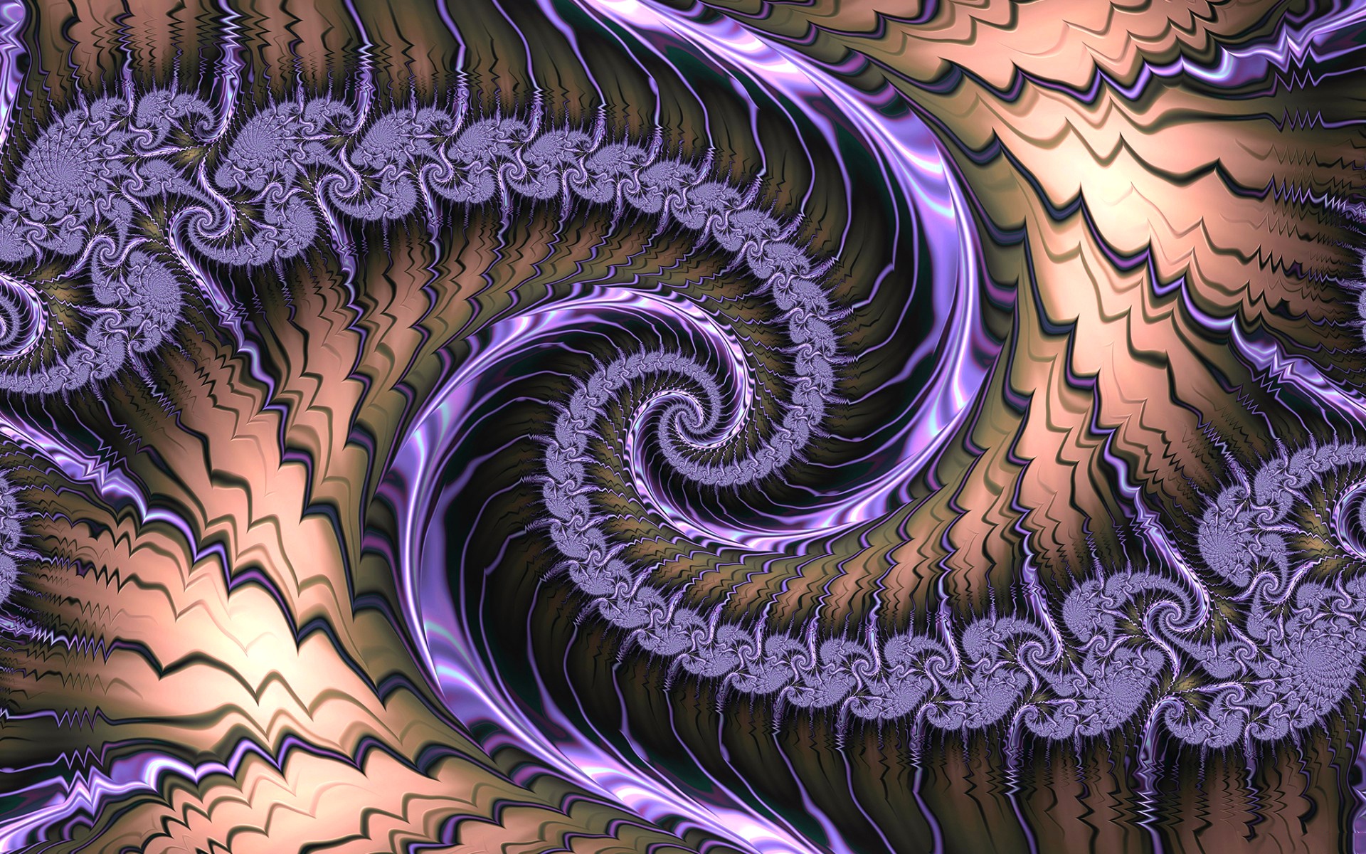 Download mobile wallpaper Abstract, Pattern, Fractal, Colors, Purple, Swirl for free.