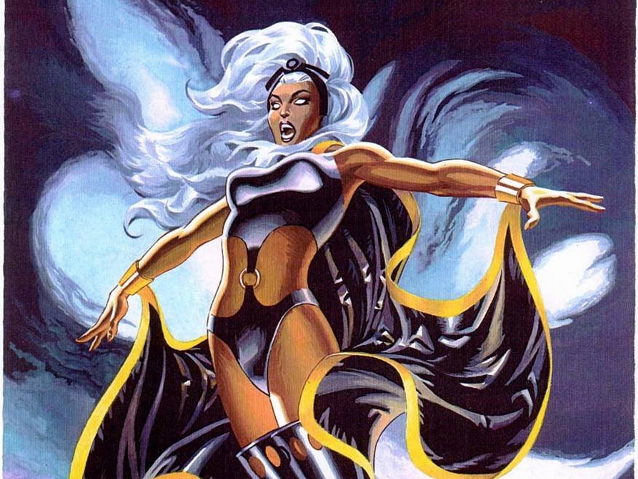 Baixar papel de parede para celular de X Men, Tempestade, História Em Quadrinhos, Tempestade (Marvel Comics), Ororo Munroe gratuito.