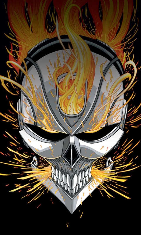 Descarga gratuita de fondo de pantalla para móvil de Historietas, Ghost Rider: El Motorista Fantasma, El Motorista Fantasma Completamente Nuevo, Robbie Reyes, Eli Mañana.